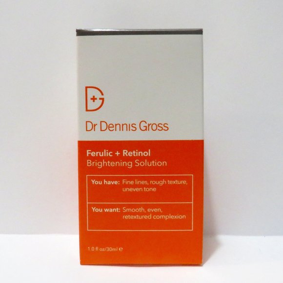 DR DENNIS GROSS FERULIC + RETINOL BRIGHTENING SOLUTION 1 OZ - Picture 1 of 1